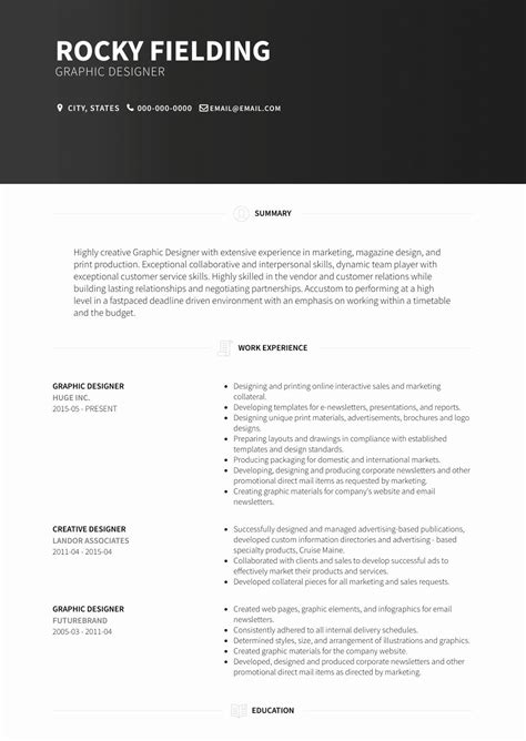 Fresher graphic designer resume sample pdf valid graphic designer. Fresher Graphic Designer Resume Sample Pdf / Free 13 ...