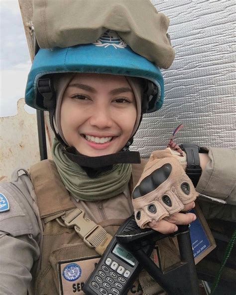 Beautiful Hijab Female Cop Female Soldier N Girls Womens Army
