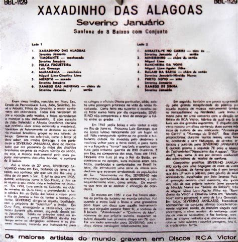 Bue de musica é um portal de musica, africana, especialmente see more of baixar musicas sertaneja on facebook. Severino Januário - Xaxadinho das Alagoas - Forró em Vinil