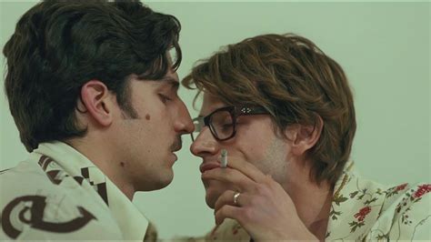 Louis Garrel And Gaspard Ulliel In Saint Laurent Gay Kiss