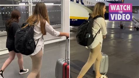 Traveller Turns Heads At Airport Over Nude Pants News Au Australias Leading News Site