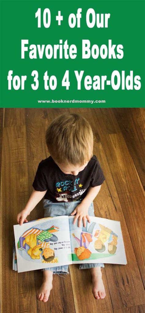 10 Of Our Favorite Books For 3 To 4 Year Olds · Book Nerd Mommy
