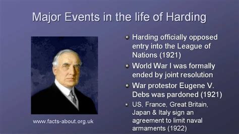 President Warren Harding Biography Youtube