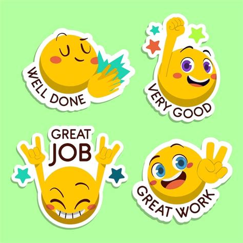 Good Job Sticker Images Free Download On Freepik Images And Photos Finder