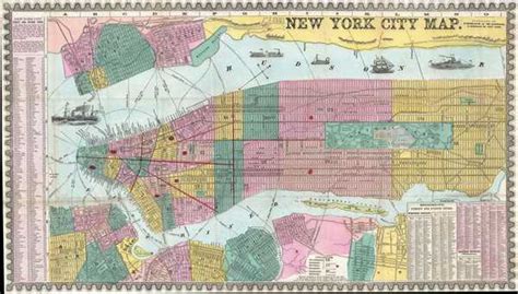 Map Of New York City Geographicus Rare Antique Maps