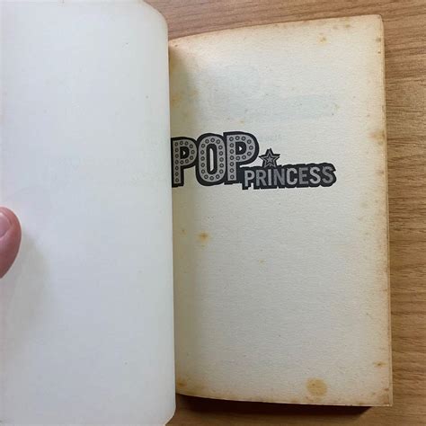 Pop Princess By Rachel Cohn Hobbies And Toys Books And Magazines Fiction