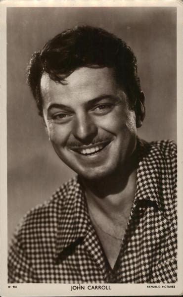 John Carroll Actors Postcard