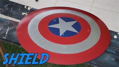 How To Make Captain America Shield Youtube