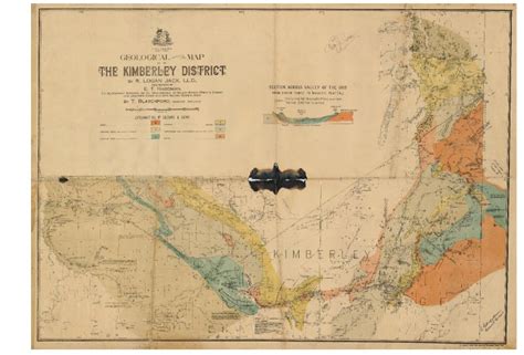 Geological Map Of The Kimberley District · Mining And Energy Western