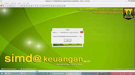 Langkah-langkah Masuk ke Database Simda