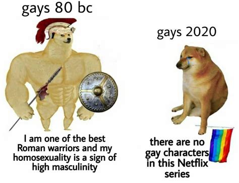 Gays 80 Bc Gays 2020 Swole Doge Vs Cheems Know Your Meme
