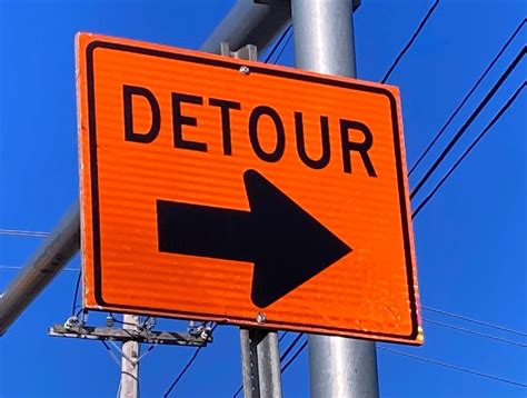 1 55 Weber Road Detour Begins Soon Temporarily Stopping Left Turns