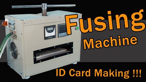 Id Card Making With💣 Fusing Machine 💣 Complete Tutorial Youtube