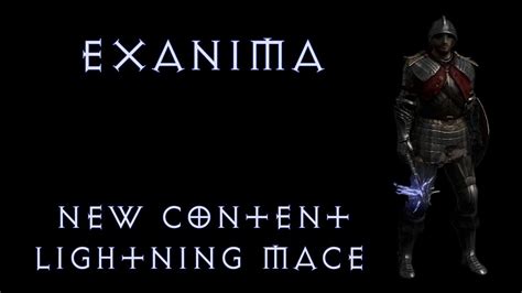 Exanima New Content Lightning Mace Youtube