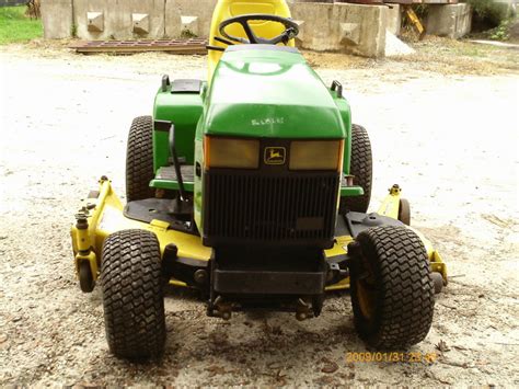 Com Ag Used Equipment John Deere Diesel Garden Tractor 3500