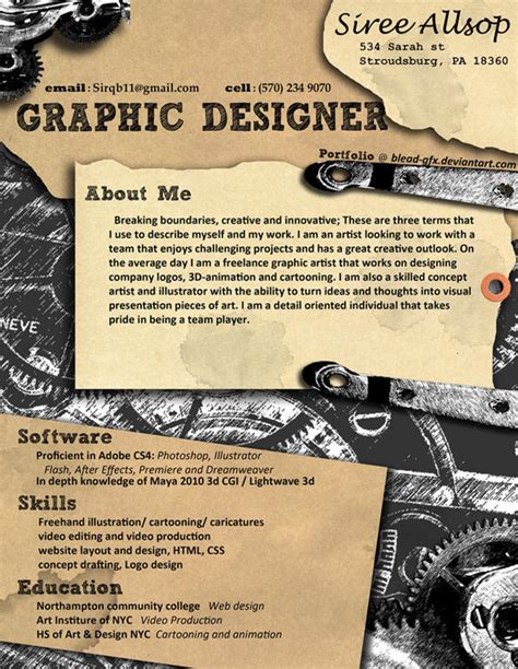 Therefore, they are very different! 40 Mind Blowing and Creative Resume Designs for ...