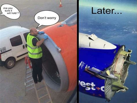 Not So Funnyafter The Southwest Aircrafts Engine Incident Lol