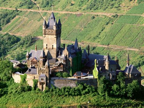 Reichsburg Castle Mosel Valley Germany Picture Reichsburg Castle Mosel