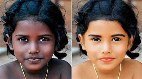 Photoshop Skin Retouching Tutorial How To Change Skin Color From Images
