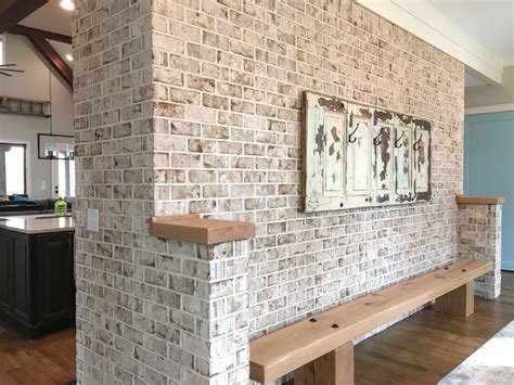 Use Brick To Add Interest To A Rustic Open Floor Plan Thin Brick