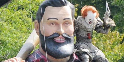 Chapter two goes deeper than its predecessor, and yet never loses a feeling of shallowness.#itchaptertwo #beepbeep #thelosersclub. PENNYWISE Spotted on the Paul Bunyan statue in Port Hope's ...