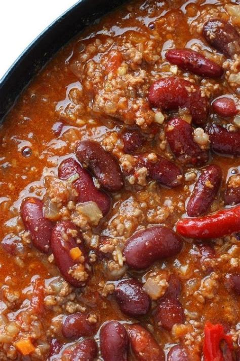 Super Bowl Chili Recipe With Ground Beef Garlic Onion Chili Powder