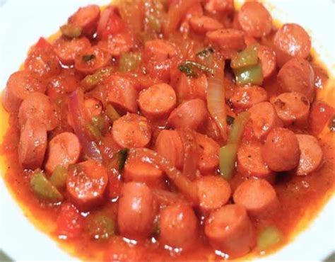 Receta De Salchichas En Salsa De Tomate