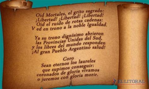 La versión original del himno dura 20 minutos. DIA DEL HIMNO NACIONAL ARGENTINO | AlvearYa.com.ar