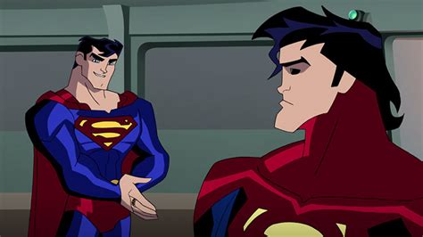 Superman X Kell El From The Legion Animated Series Legion Of Super