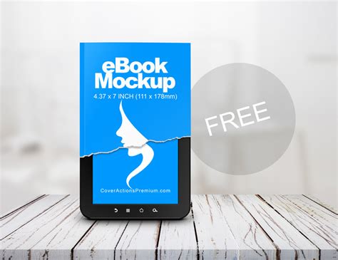 Free Ebook Mockup Behance