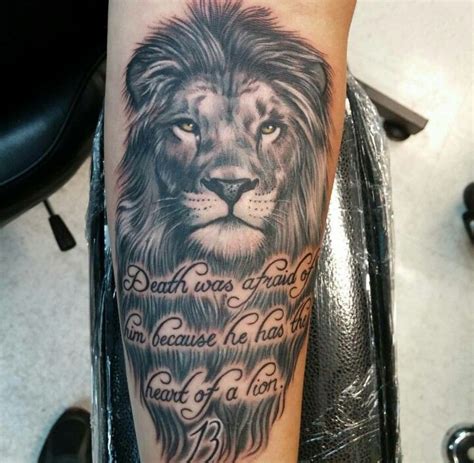 Heart Of A Lion Tattoo Lion Tattoo Tattoos Tattoo Font