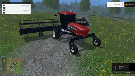 Macdon M150 V10 Farming Simulator 19 17 15 Mods