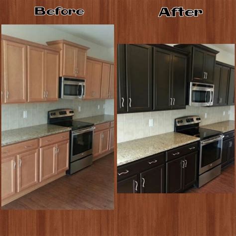 Among the practical uses for wood veneer is refacing vanity and kitchen cabinets. Cabinets | Refinishing cabinets, Kitchen redo, New kitchen ...