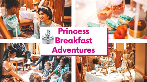 Disneyland Princess Breakfast Adventures At Napa Rose Youtube