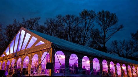 Purple Lavender Pink Tent Wedding Uplighting By Soundwave Djs
