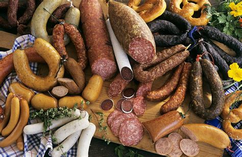 Many Types Of Sausages License Images 206556 Stockfood