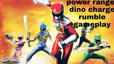 Power Ranger Dino Charge Rumble Game Play Youtube