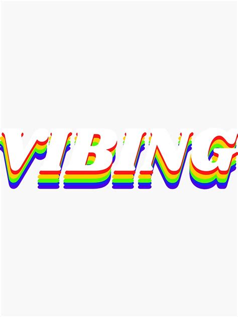 Vibing Sticker For Sale By Crazybobgr Redbubble