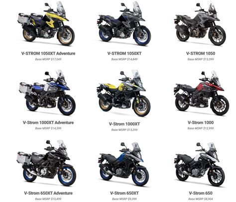 Suzuki 2022 Nine V Strom Choices Dr650 Now In Its 32nd Year