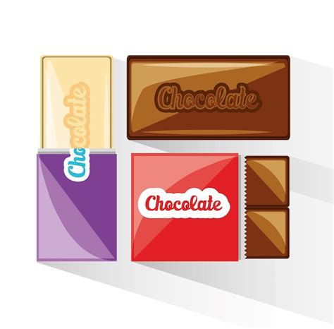 Premium Vector Chocolate Bars Icon