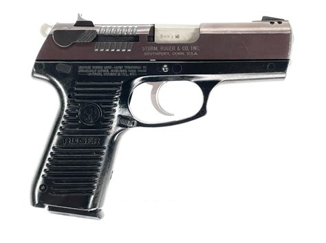 Lot Ruger P95dc Semi Auto 9mm Pistol W 2 15 Round Magazines