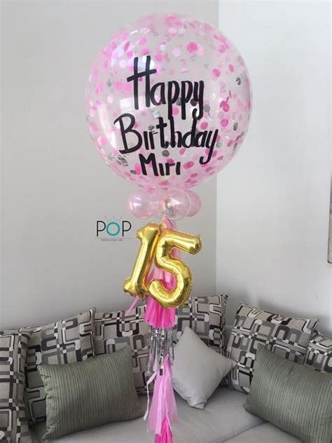 Detalles Para Quinceañeras 146 Birthday balloons Birthday party