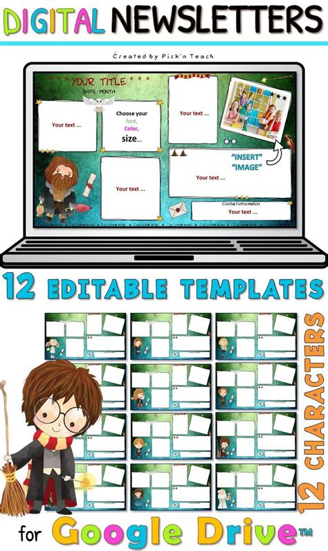 Go to drive try drive for your team. 12 classroom NEWSLETTER templates for GOOGLE DRIVE ...