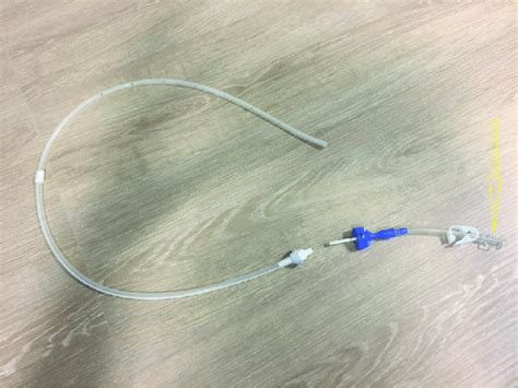 Indwelling Pleural Catheter And A Rocket System Connector With The