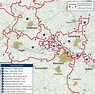 Karte Münsterland-Reitroute