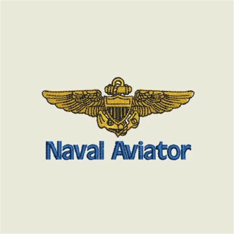 Naval Aviator Wings Aviation Pilot Embroidered Polo Shirt Ebay