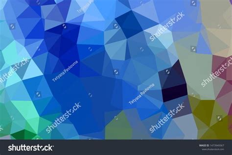 Geometric Design Colorful Gradient Mosaic Background