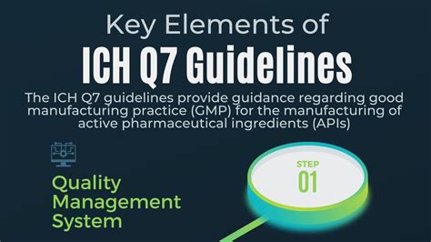 Ich Q7 Regulatory Series Fundamental Guideline For Gmp Standards
