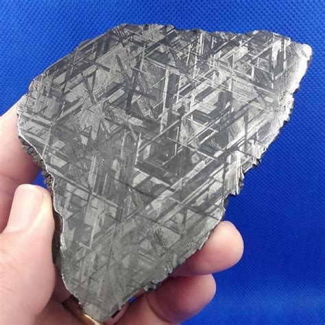 Muonionalusta Meteorite Full Slice Widmanstatten Lines Catawiki