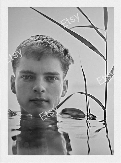 Handsome Guy Portrait Rare Vintage Photo 1980s Professional Etsy